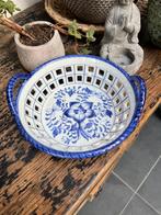 Thailand porselein schaaltje mandje handwerk Thaise Prachtig, Huis en Inrichting, Keuken | Servies, Verburgt Vintage, Ophalen of Verzenden