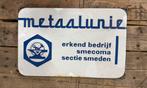 Emaille reclame bord, Ophalen of Verzenden, Zo goed als nieuw, Reclamebord