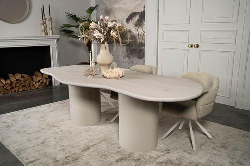 Van €2121,- /Voor 699,- Eettafel St. Tropez incl tafelpoot, Huis en Inrichting, Tafels | Eettafels, Gebruikt, 100 tot 150 cm, 200 cm of meer