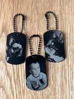 Gepersonaliseerde sleutelhangers metaal dogtag eigen foto, Ophalen of Verzenden, Nieuw, Overige typen
