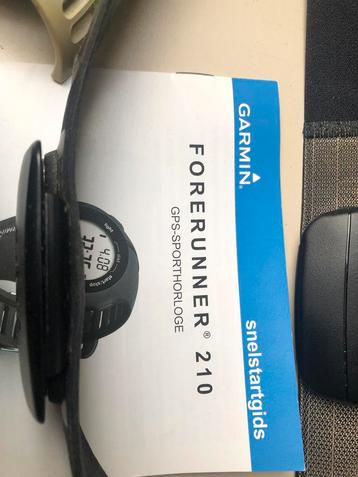 Garmin 210 hartslagband 2x en oplaad adaptor 2x beschikbaar voor biedingen