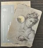 San Marino 2025 - Michelangelo - 2 euro in blister, Ophalen of Verzenden, San Marino, 2 euro, Setje