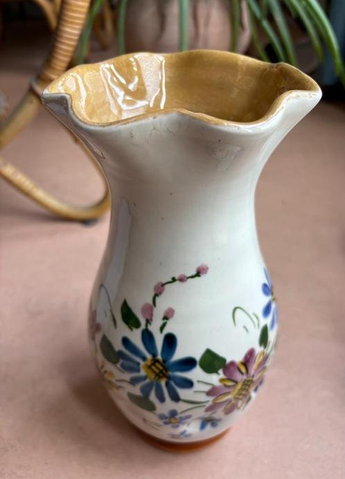 Mooie vintage vaas uit Rhodos, Griekenland, Huis en Inrichting, Woonaccessoires | Vazen, Gebruikt, Minder dan 50 cm, Aardewerk of Porselein