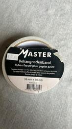 Behangnadenband 38mm x 10m, Ophalen of Verzenden, Minder dan 10 m², Wit