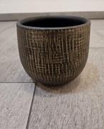 Bloempot Ryan Shiny Gold D15cm H 13cm, Ophalen, Rond, Zo goed als nieuw, Minder dan 25 cm