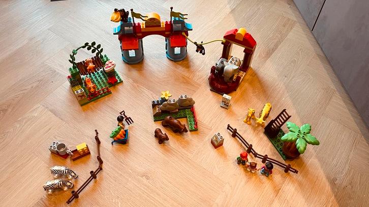 5635 Grote stadsdierentuin, Kinderen en Baby's, Speelgoed | Duplo en Lego, Gebruikt, Duplo, Complete set, Ophalen of Verzenden