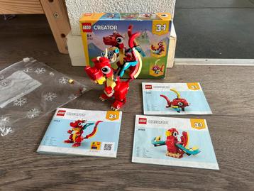 Lego Creator 31145 Rode Draak beschikbaar voor biedingen
