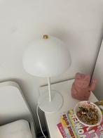 Witte Tafellamp „Flowerpot“ Design, Huis en Inrichting, Ophalen of Verzenden, Zo goed als nieuw, Metaal, Minder dan 50 cm