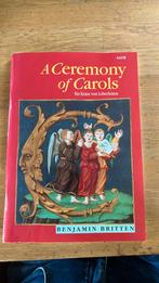 A Ceremony of carols Benjamin Britten SATB, Ophalen of Verzenden, Zo goed als nieuw, Klassiek