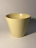 Vintage uitverkoop - Geel bloempotje Adco (denk ik), Rond, Ophalen of Verzenden, Zo goed als nieuw, Minder dan 25 cm