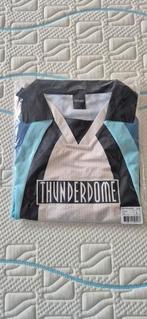 Thunderdome dominator soccershirt mt L, Ophalen of Verzenden, Zo goed als nieuw, Zwart