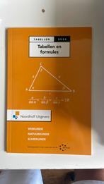 Tabellen en formules, Boeken, Schoolboeken, Ophalen, Nieuw, Noordhoff Uitgevers, Nederlands