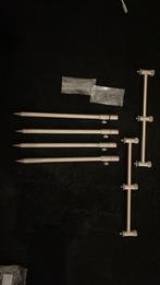 Rvs 3 rod setup, Ophalen, Zo goed als nieuw, Overige typen