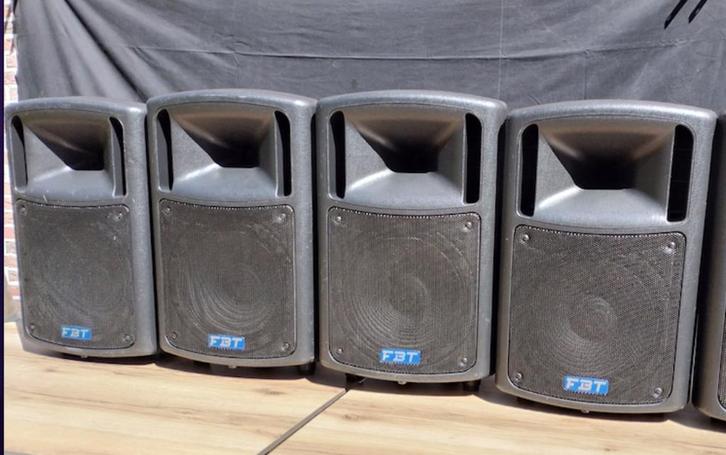 FBT Maxx 4a, Audio, Tv en Foto, Luidsprekers, Zo goed als nieuw, Front, Rear of Stereo speakers, 120 watt of meer, Overige merken