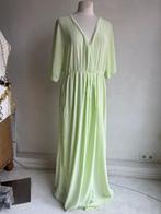scotch & soda maxi jurk maat xl lime groen jurk, Kleding | Dames, Verzenden, Maat 46/48 (XL) of groter, Scotch & Soda, Zo goed als nieuw