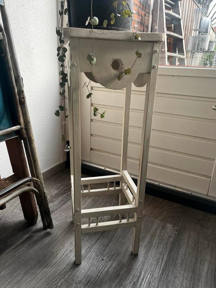 Vintage Plantentafeltje - Charmant!, Antiek en Kunst, Curiosa en Brocante, Ophalen