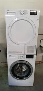 wasmachine + droger, Witgoed en Apparatuur, Wasmachines, Ophalen, Zo goed als nieuw, Voorlader, 85 tot 90 cm