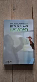 Walter Geerts - Handboek voor leraren, Walter Geerts; René van Kralingen, Sociale wetenschap, Ophalen of Verzenden, Zo goed als nieuw