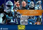 Hot Toys Star Wars The Clone Wars Captain Rex TMS018, Nieuw, Actiefiguurtje, Ophalen of Verzenden