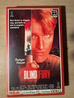Blind Fury VHS - Actie met Rutger Hauer ex rental, Vanaf 16 jaar, Ophalen of Verzenden, Gebruikt, Actie en Avontuur