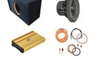 Subwooferset Bassface pack 5  1000 watt RMS, Auto diversen, Autospeakers, Ophalen of Verzenden, Nieuw