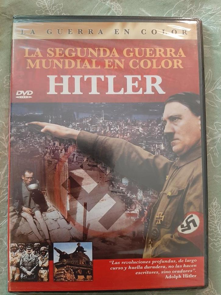 Hitler - La Segunda Guerra Mundial en Color - Nieuw!, Cd's en Dvd's, Dvd's | Documentaire en Educatief, Nieuw in verpakking, Politiek of Geschiedenis