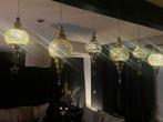 Messing kleurige oosterse lampen, Huis en Inrichting, Lampen | Hanglampen, Ophalen of Verzenden, Zo goed als nieuw, Minder dan 50 cm