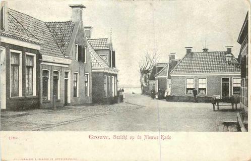 (380-730-029) Grouw Nieuwe Kade, Verzamelen, Ansichtkaarten | Nederland, Friesland, Verzenden
