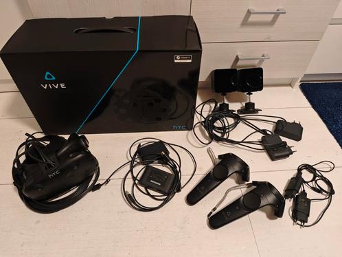 HTC Vive Complete VR Set, Spelcomputers en Games, Virtual Reality, Zo goed als nieuw, Pc, Ophalen of Verzenden