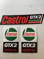 3 stickers Castrol Motor Oil, Verzenden, Zo goed als nieuw, Merk