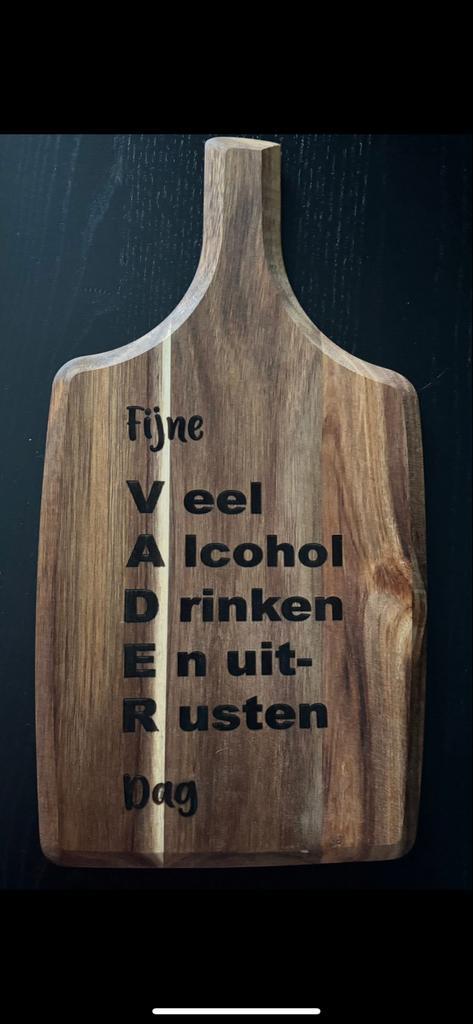 Gepersonaliseerde Broodplanken - Eigen Tekst!, Huis en Inrichting, Keuken | Keukenbenodigdheden, Nieuw, Ophalen of Verzenden