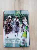 Bierreclame Wicküler, Verzamelen, Biermerken, Ophalen of Verzenden, Nieuw, Reclamebord, Plaat of Schild, Overige merken