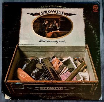 REDWING - 'What This Country Needs...' (US-persing, 1972) beschikbaar voor biedingen