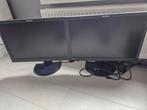 2x Lenovo ThinkVision 21 inch Monitoren, Gebruikt, Ophalen of Verzenden, VGA, 60 Hz of minder