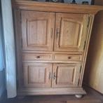 Oude eiken houten kast (in zeer nette staat), Ophalen, Gebruikt, Eikenhout, Met deur(en)