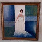 Schilderij Prinses in blauw, Ophalen