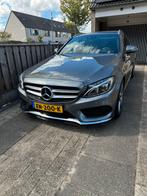 Mercedes-Benz C-Klasse C250 211pk 9G-TRONIC 2017 Grijs, Auto's, Mercedes-Benz, Automaat, Euro 5, Achterwielaandrijving, Zwart