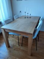 Grenen eettafel  90x1.60, Huis en Inrichting, Tafels | Eettafels, Ophalen, Gebruikt, 50 tot 100 cm, Vijf personen of meer