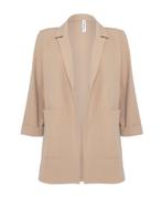 Lange Blazer - ZOSO - Maat S - beige, Kleding | Dames, Beige, Ophalen of Verzenden, Zo goed als nieuw, Maat 36 (S)