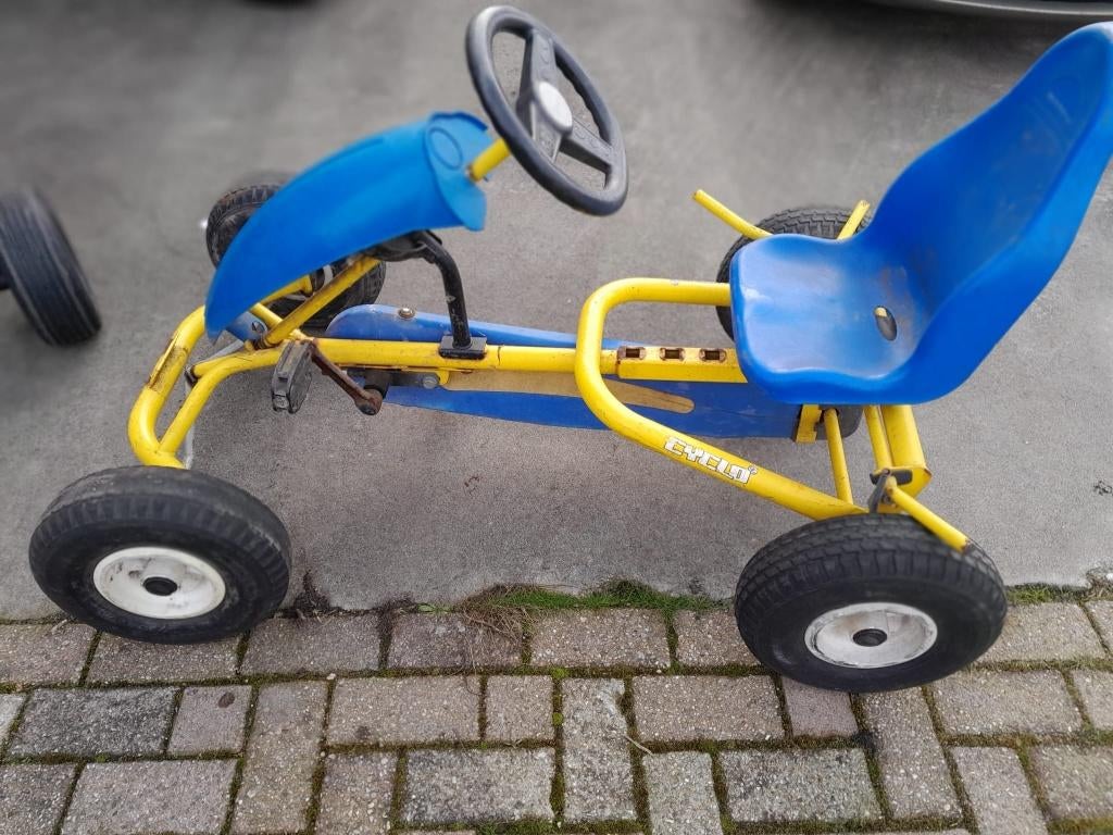 skelter berg cyclo opknapper va. 5 jaar, Kinderen en Baby's, Speelgoed | Buiten | Skelters, Ophalen, Gebruikt, Berg