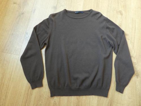 Nieuwe dunne wollen trui mt. 40  -  bruin, Kleding | Heren, Truien en Vesten, Nieuw, Maat 48/50 (M), Bruin, Verzenden