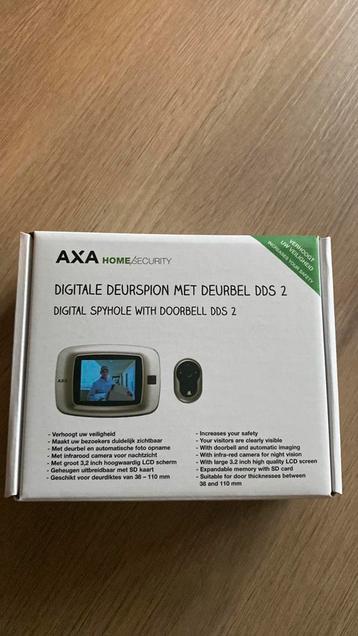 AXA DIGITALE DEURSPION MET DEURBEL DDS 2 NIEUW

 beschikbaar voor biedingen