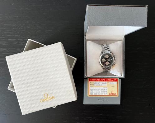 Serviced Omega Speedmaster panda 3511 full set 1992 Garantie, Sieraden, Tassen en Uiterlijk, Horloges | Antiek, Polshorloge, Omega