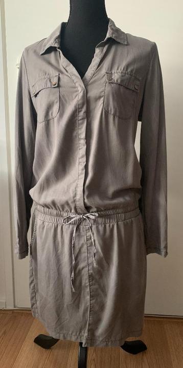 GEISHA grijs/taupe jurk Vintage Denim L/40 beschikbaar voor biedingen