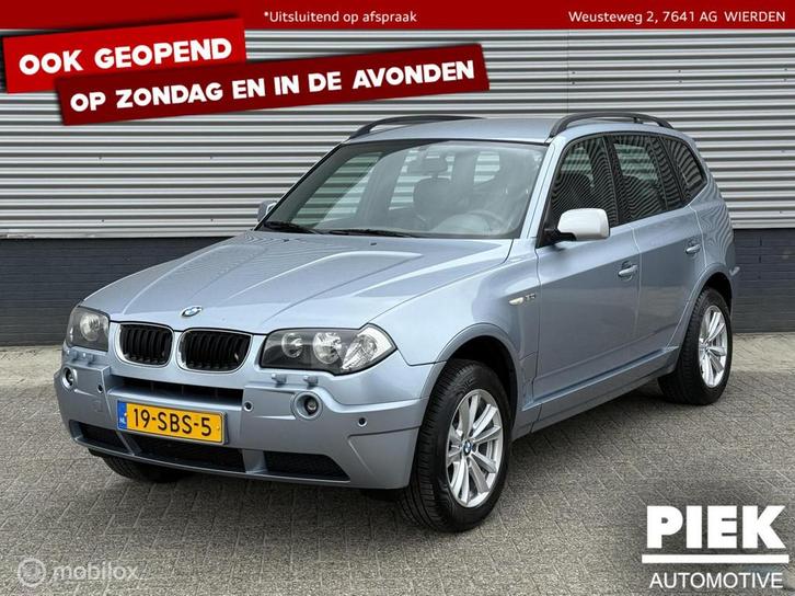 BMW X3 3.0i Executive AUTOMAAT, Auto's, BMW, Bedrijf, Te koop, X3, 4x4, ABS, Airbags, Airconditioning, Alarm, Bochtverlichting