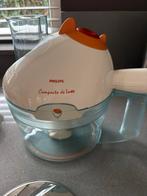 Philips keukenmachine, Witgoed en Apparatuur, Keukenmixers, Ophalen, 3 snelheden of meer, Zo goed als nieuw, 2 tot 3 liter
