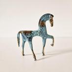 Mid century 60's koper of brons paard beeld beeldje, Antiek en Kunst, Antiek | Koper en Brons, Ophalen of Verzenden, Koper
