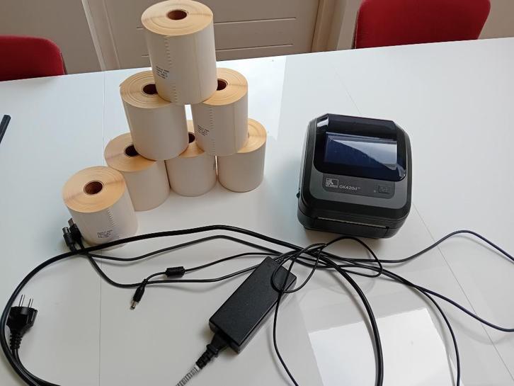 Labelwriter GK420D met DHL labels, Computers en Software, Labelprinters, Zo goed als nieuw, Etiket, Tape-label, Ophalen of Verzenden
