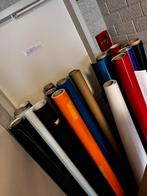 Diverse Rollen snijfolie en wrap folie, Ophalen, Gebruikt, Stickers en Plaatjes