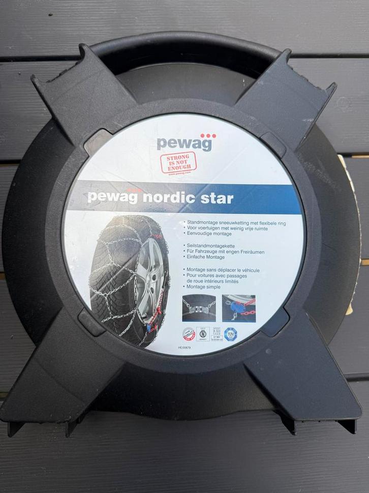 Sneeuwkettingen Pewag Nordic Star, Auto diversen, Sneeuwkettingen, Zo goed als nieuw, Ophalen